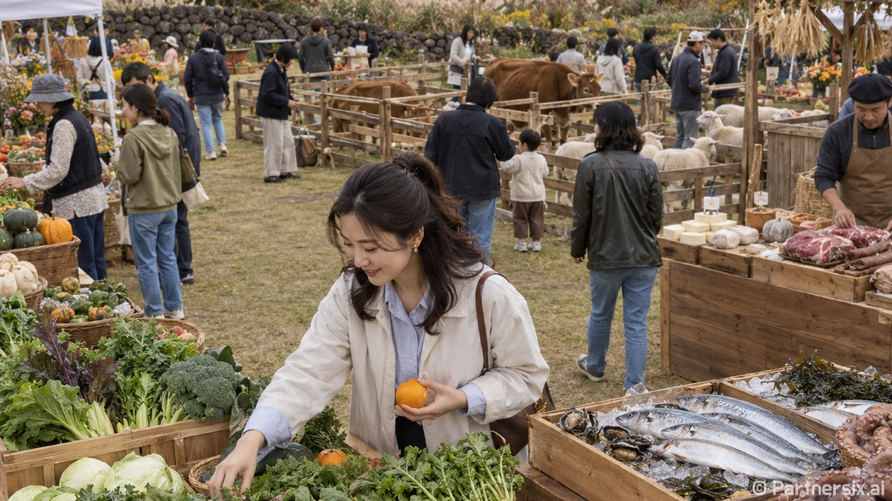 새별오름에 모이는 애월의 맛