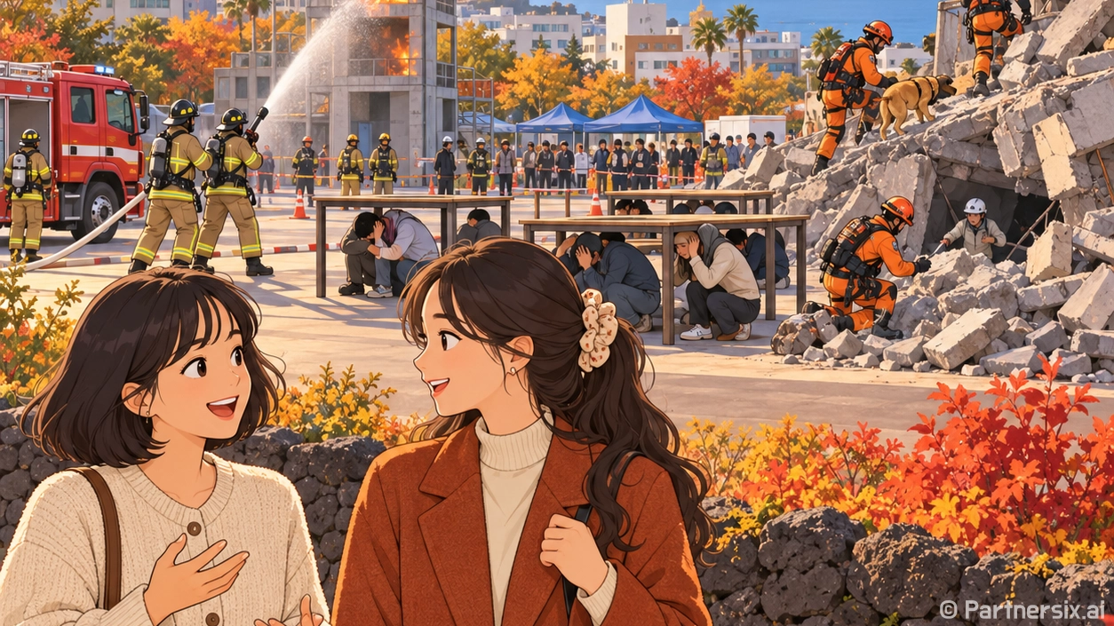 제주시 복합재난 총력훈련