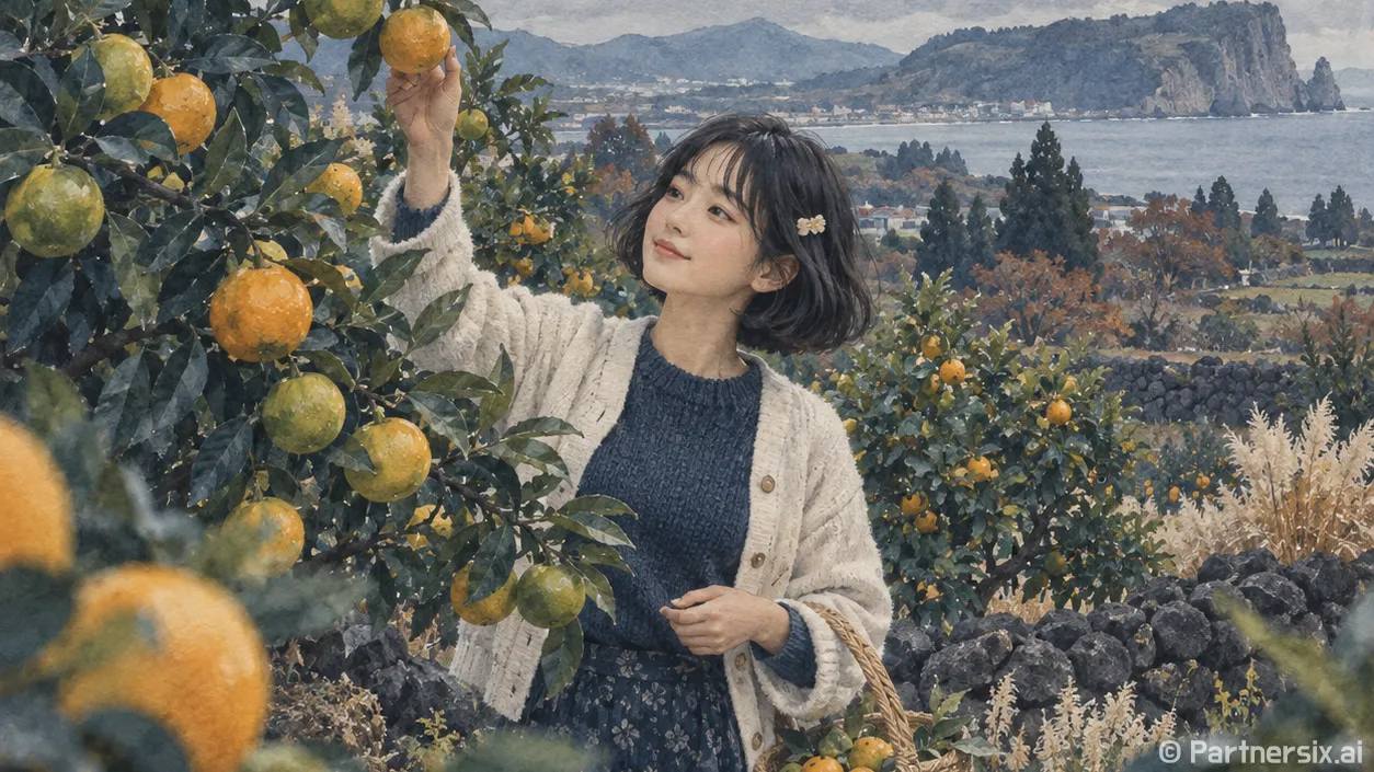 귤빛 따라 걷는 걸서악