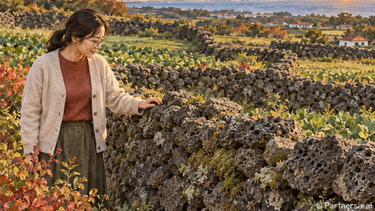 돌담 따라 만나는 제주