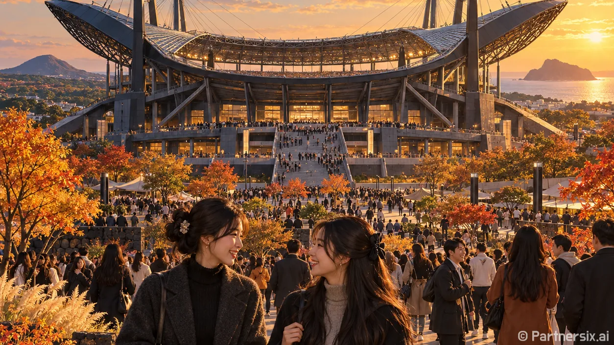 제주를 가른 금빛 질주