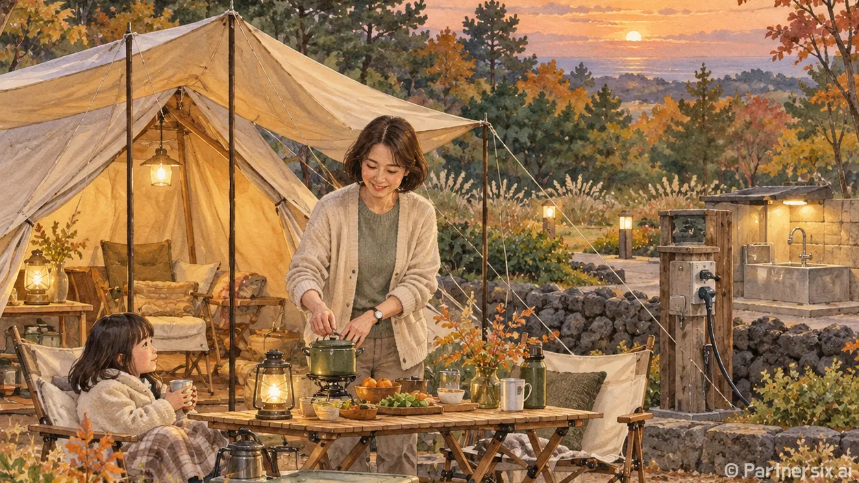 제주 11월 캠핑 모구리
