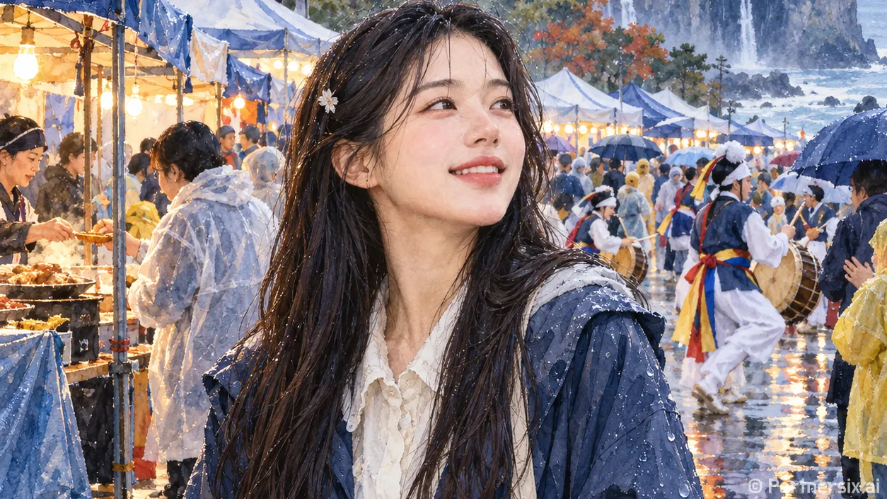 빗속 달군 칠십리축…