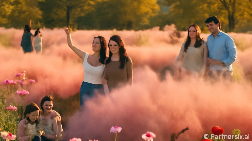 고창 청농원 핑크뮬리 축제, 가을빛 물든 명소