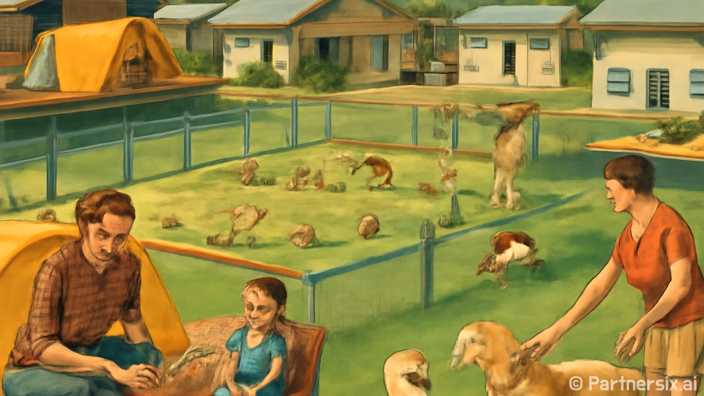 반려견과 함께하는 임실 오수의견 캠핑장