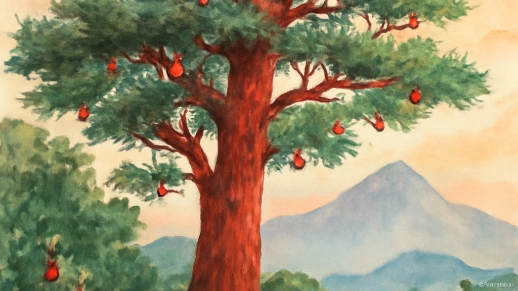 천년을 사는 붉은 …