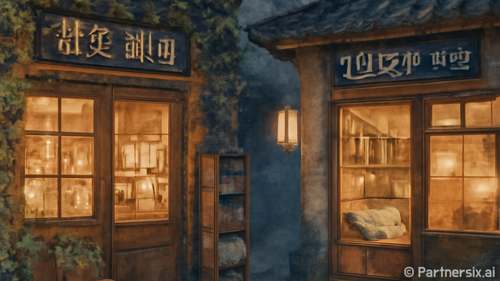 전주 골목 속 두 …