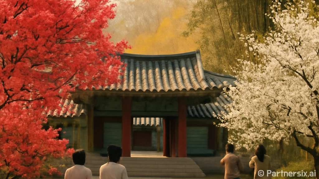 전주향교 봄 매화 …