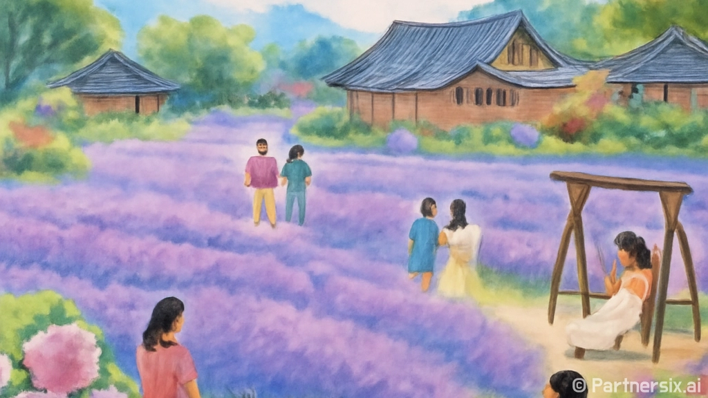 고창 청농원 라벤더…