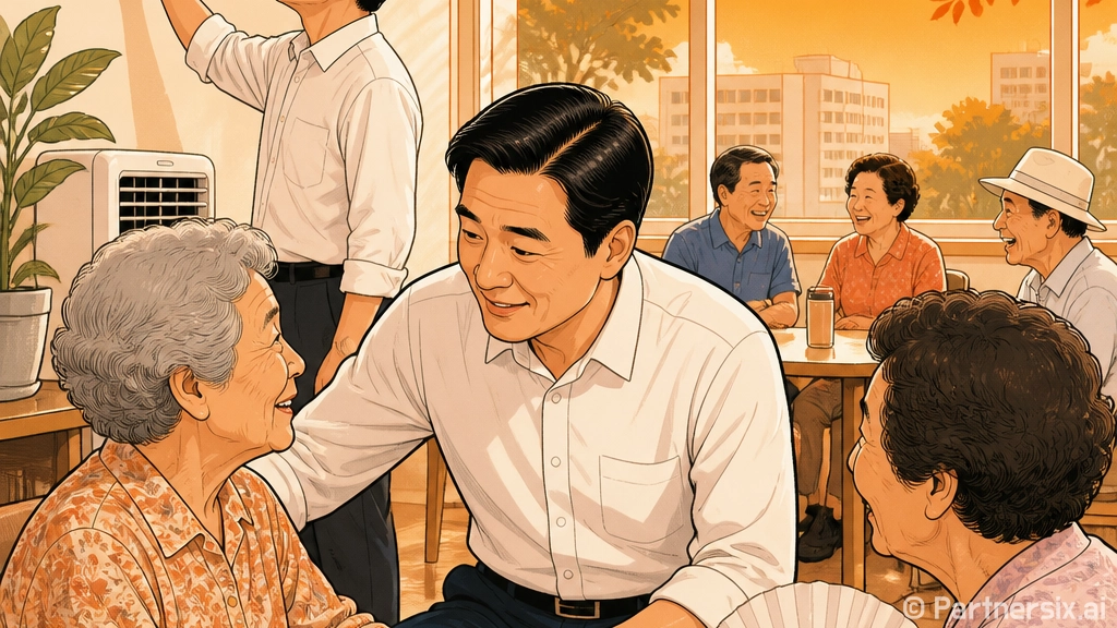 최정호 익산시장, 무더위쉼터 현장 점검