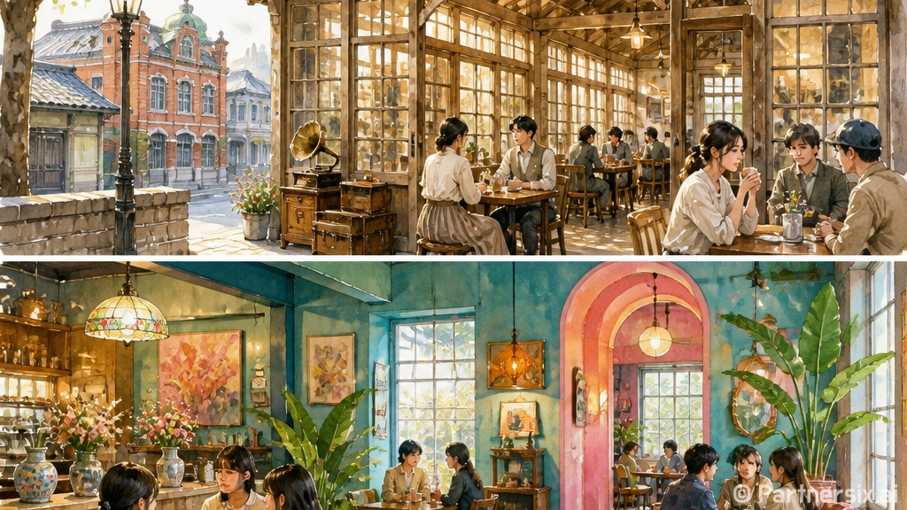 군산 근대건축물 속 카페 명소 두 곳