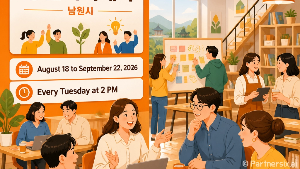 남원시 사회연대경제 창업 아카데미 개강