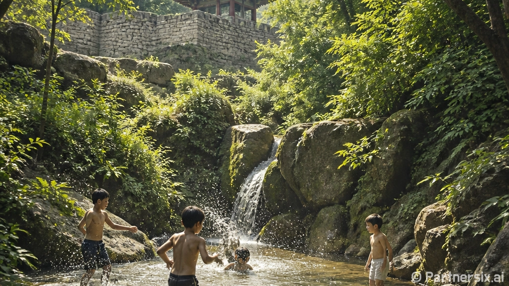 남원 교룡산 숲속 …