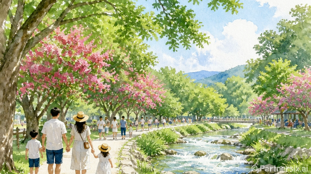 순창 여름 산책 명소 일품공원과 양지천
