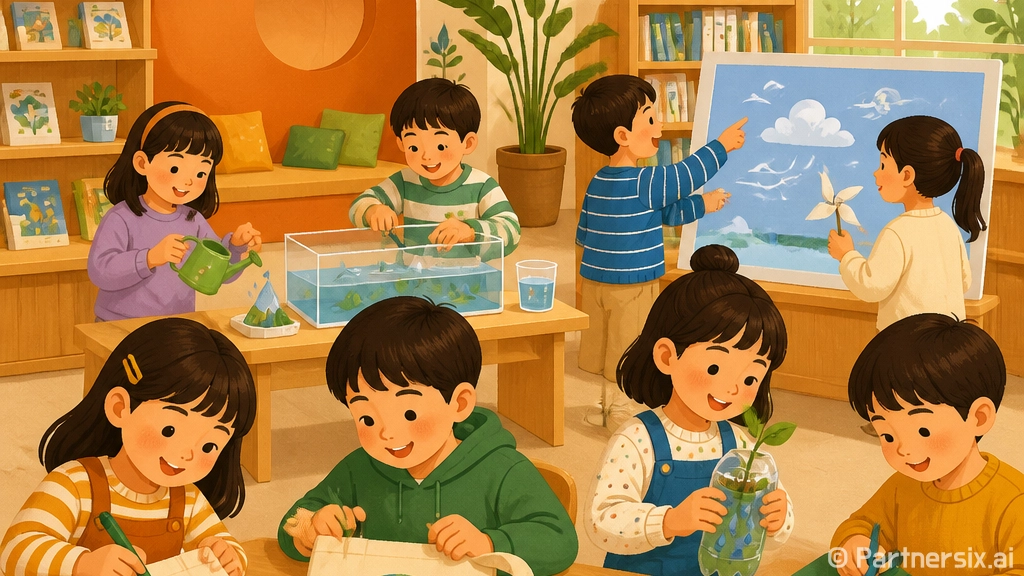 익산 유천도서관, 꼬마지구지킴이 환경교육 시작