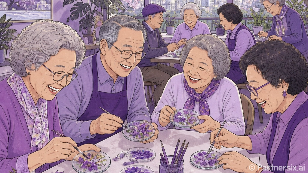 용동면 어르신 소모임, 일상에 활력 선사