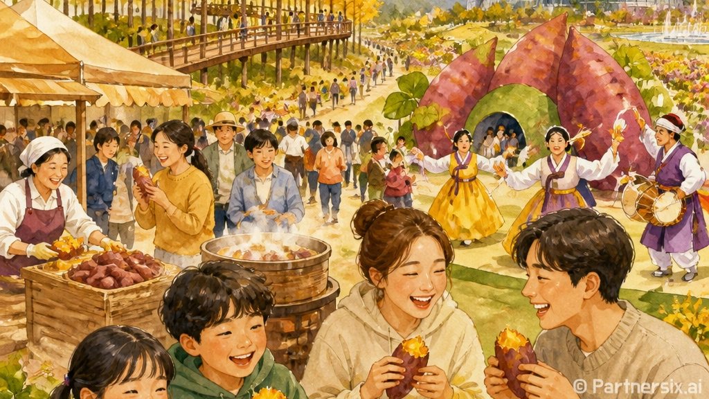 기차·버스 타고 즐기는 익산 고구마 축제 여행