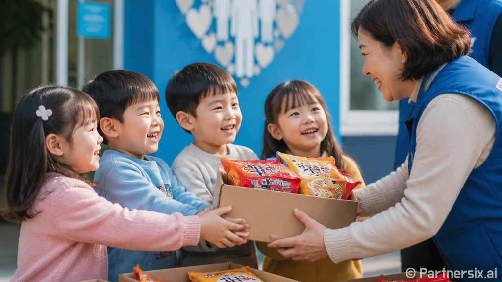 익산 마동 꼬마 천사들의 따뜻한 나눔