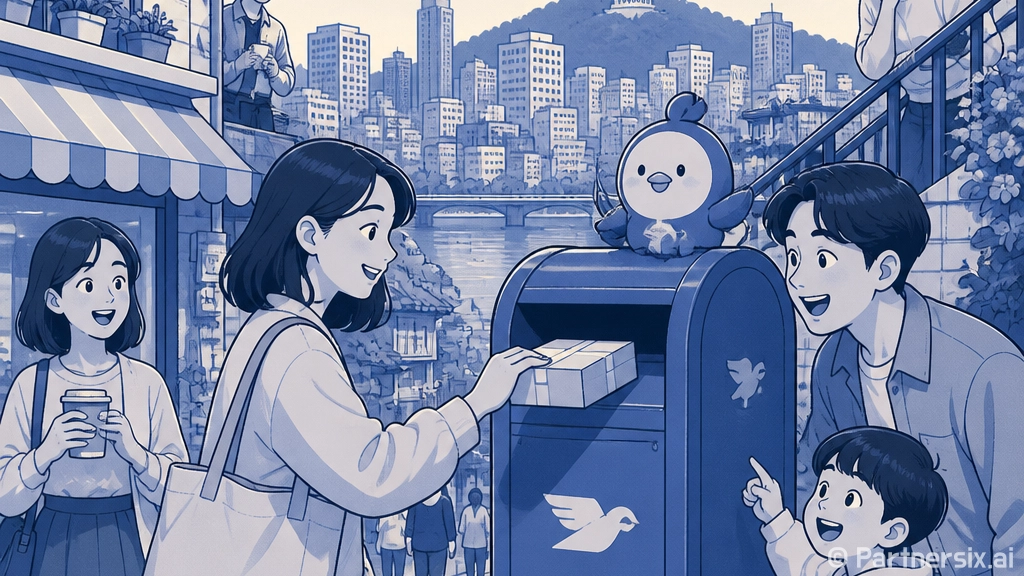 작은 소포, 우편함…