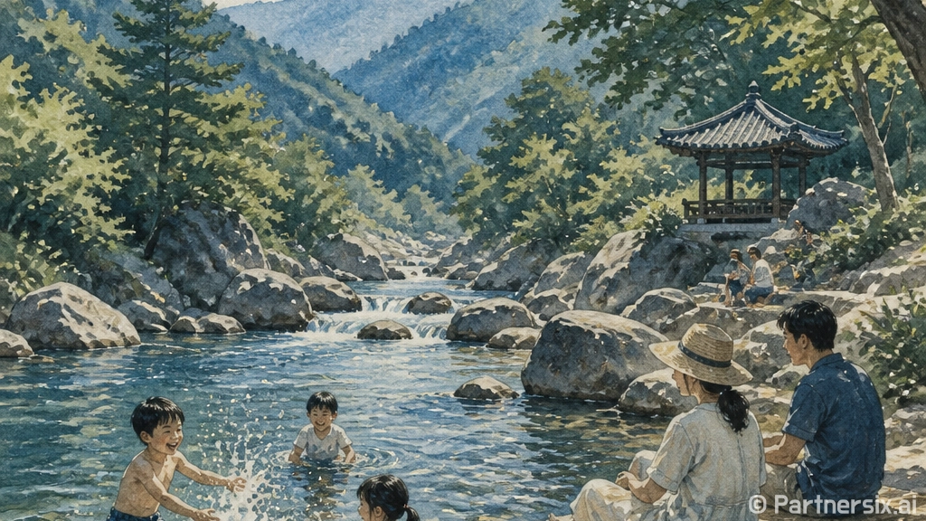 김제 금산사 계곡,…