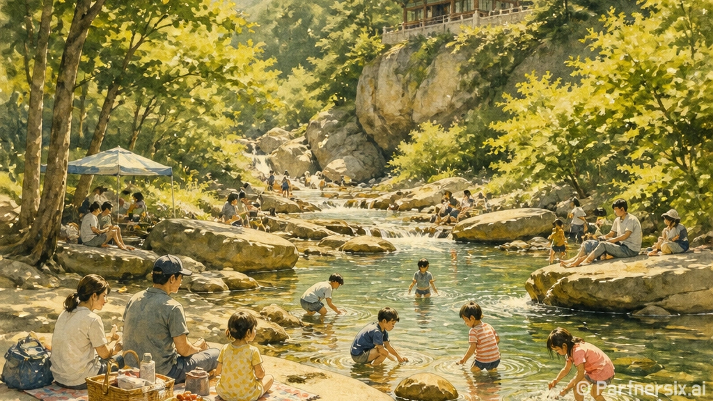 고창 신기계곡, 문…