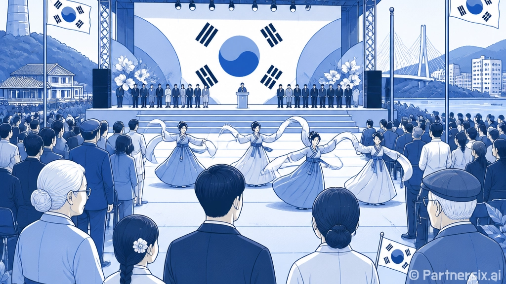 군산 광복절 경축과…