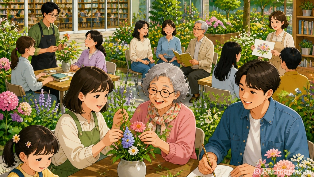 꽃과 함께하는 마음 인문학 여행