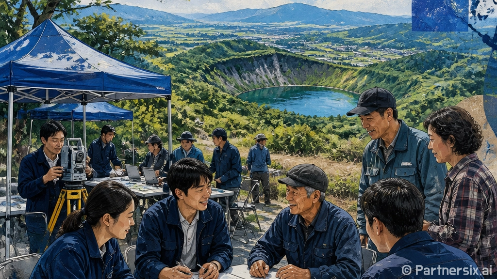익산시 망성화산지구 지적재조사 현장사무실 운영