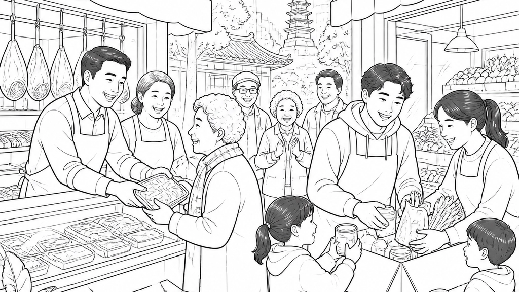 익산 남중동 착한가게 나눔 확산
