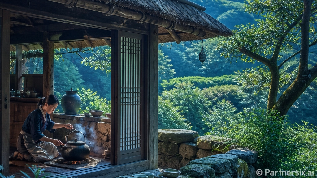 남원 매월당 찻집에…