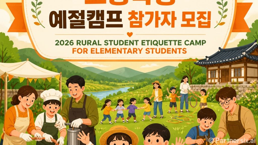고창서 초등생 예절…