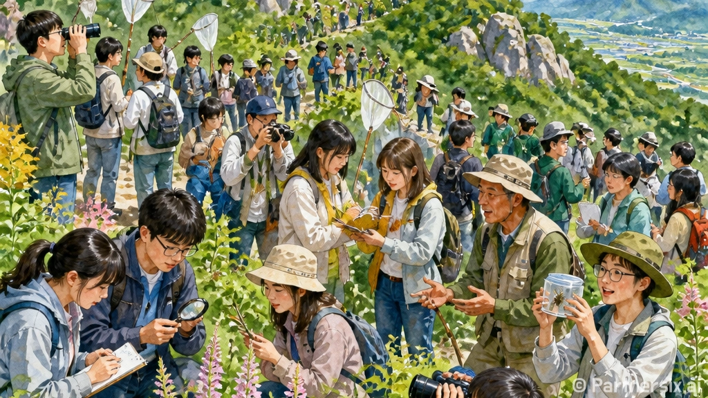 익산 함라산 생물탐사 대작전 성료