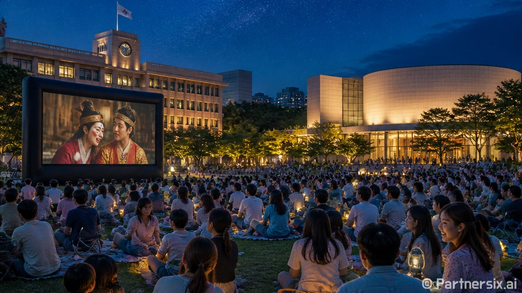 익산서 만나는 야외 영화 '왕과 사는 남자'