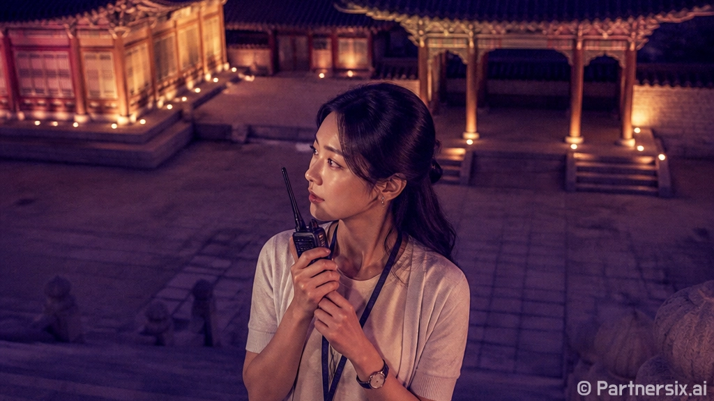 달빛 아래 경기전 …