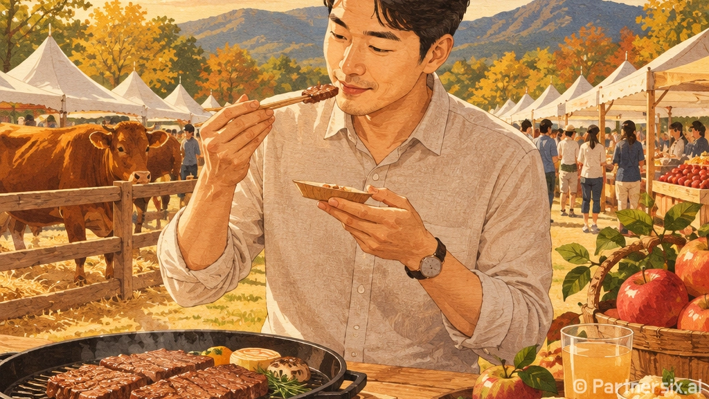 장수한우랑사과랑축제 가을 풍경과 즐길거리
