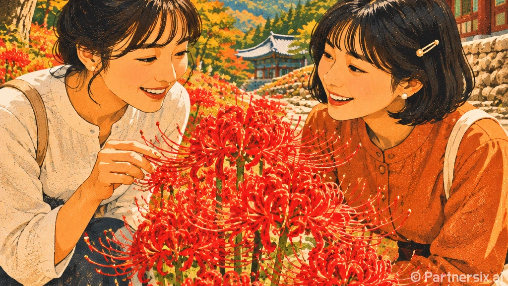 고창 선운사 꽃무릇 절정기 가족 나들이 추천