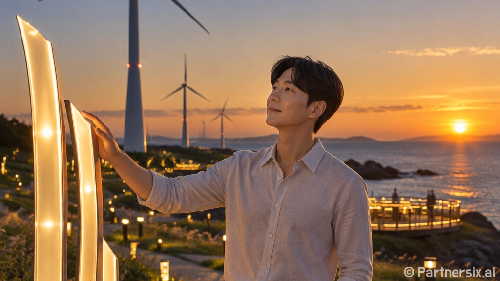 고창 서해안바람공원, 밤하늘을 밝히다