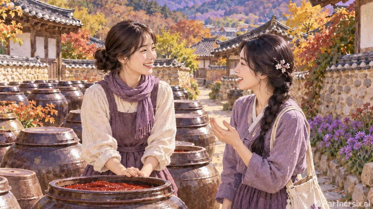 장독대에 익는 순창의 맛