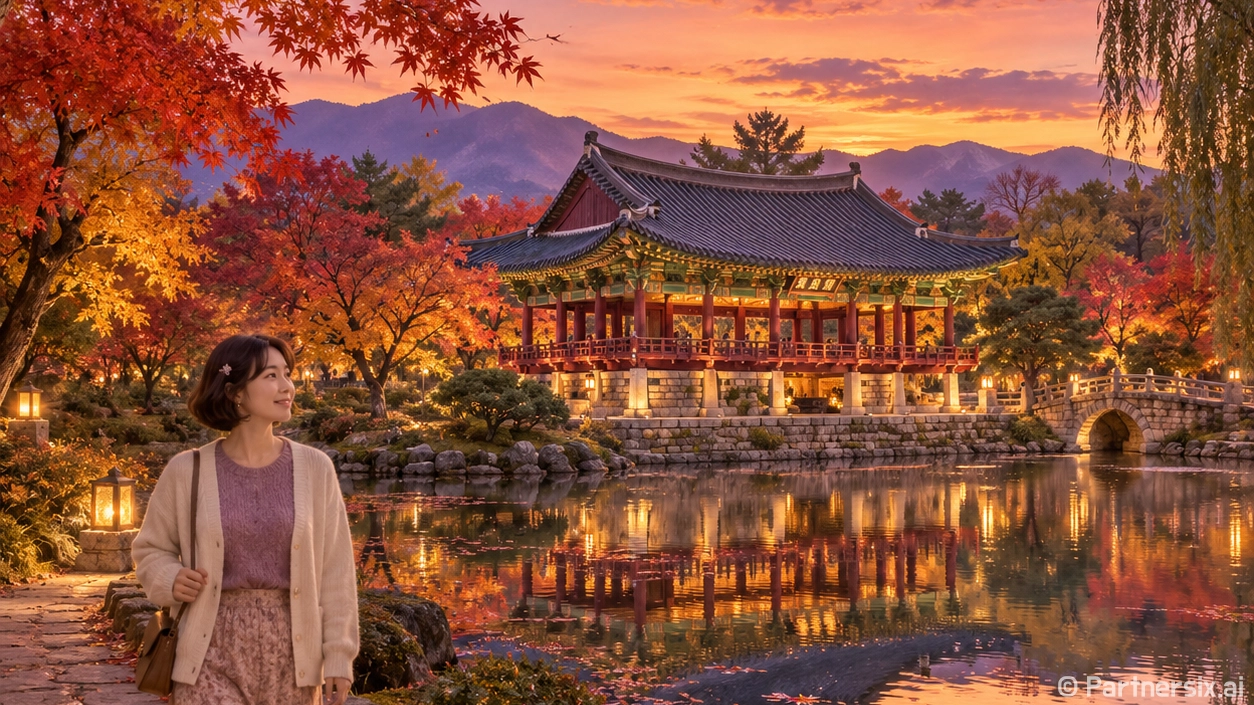 광한루원 밤빛 산책