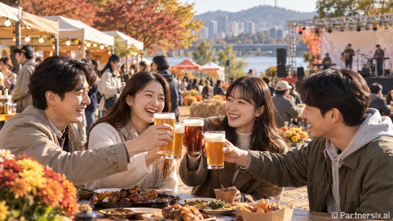 영등공원 가을밤 얼맥축제