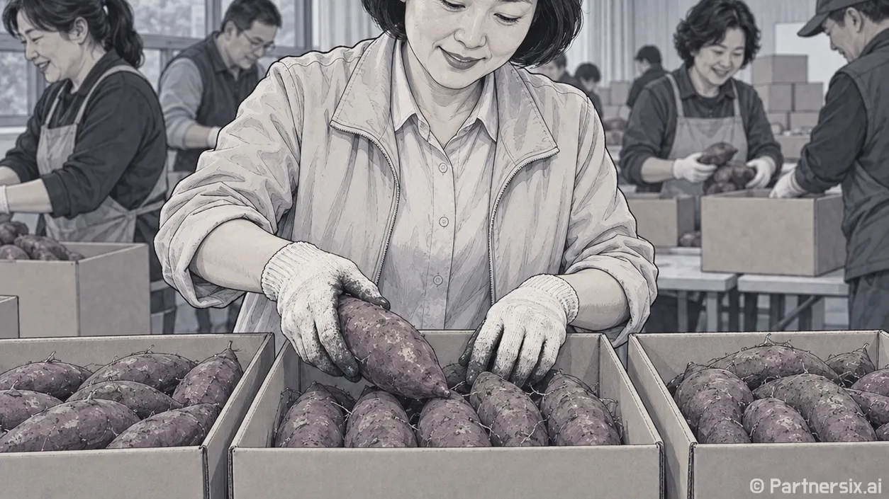 고구마 100상자에 담은 온정