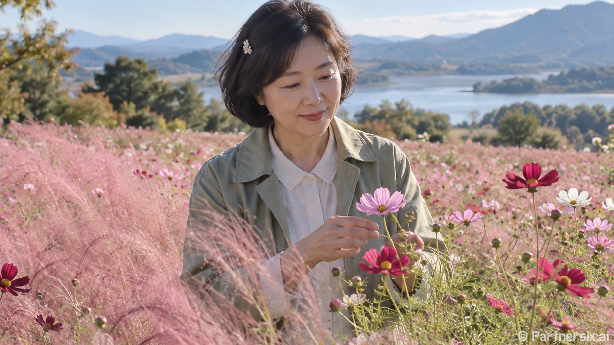 분홍빛 익산 가을산책