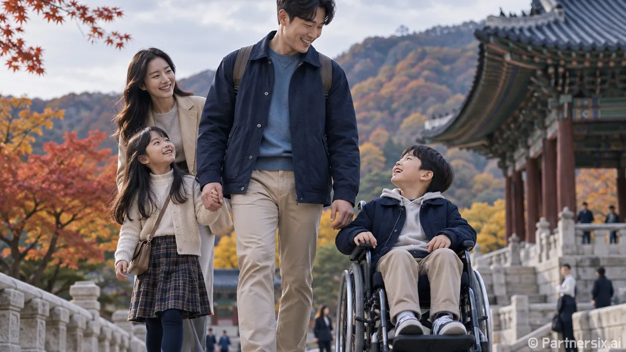 모현동이 선물한 가족의 가을