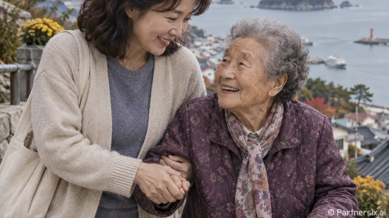 여수 바다에 피어난 가을추억