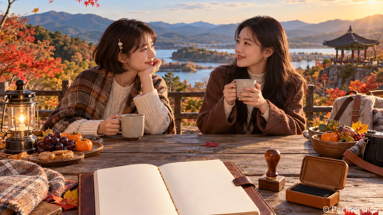 가을여행 백컷 도전