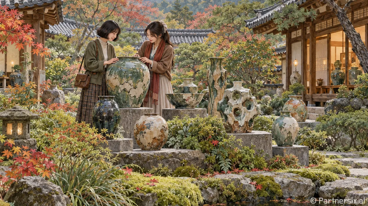 한옥에 피어난 도예…