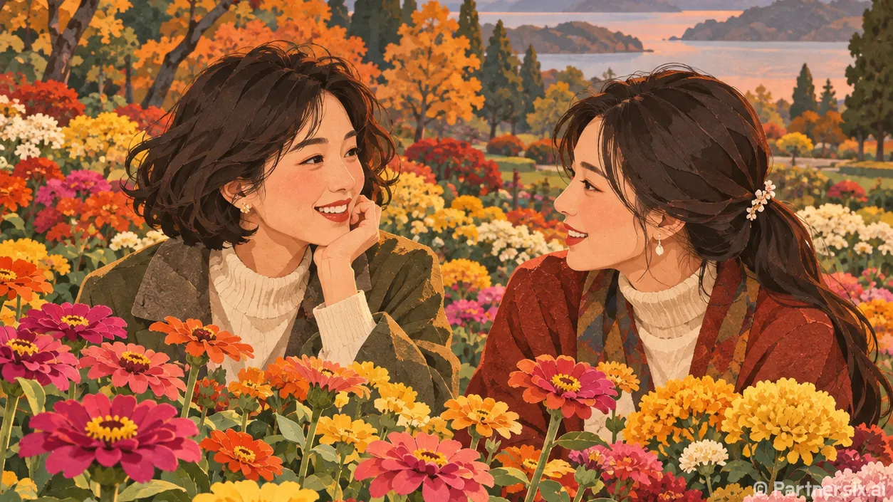 고창 꽃정원 가을 풍경 KBS1TV 소개