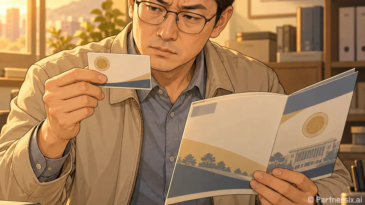 가짜 공무원의 선입…