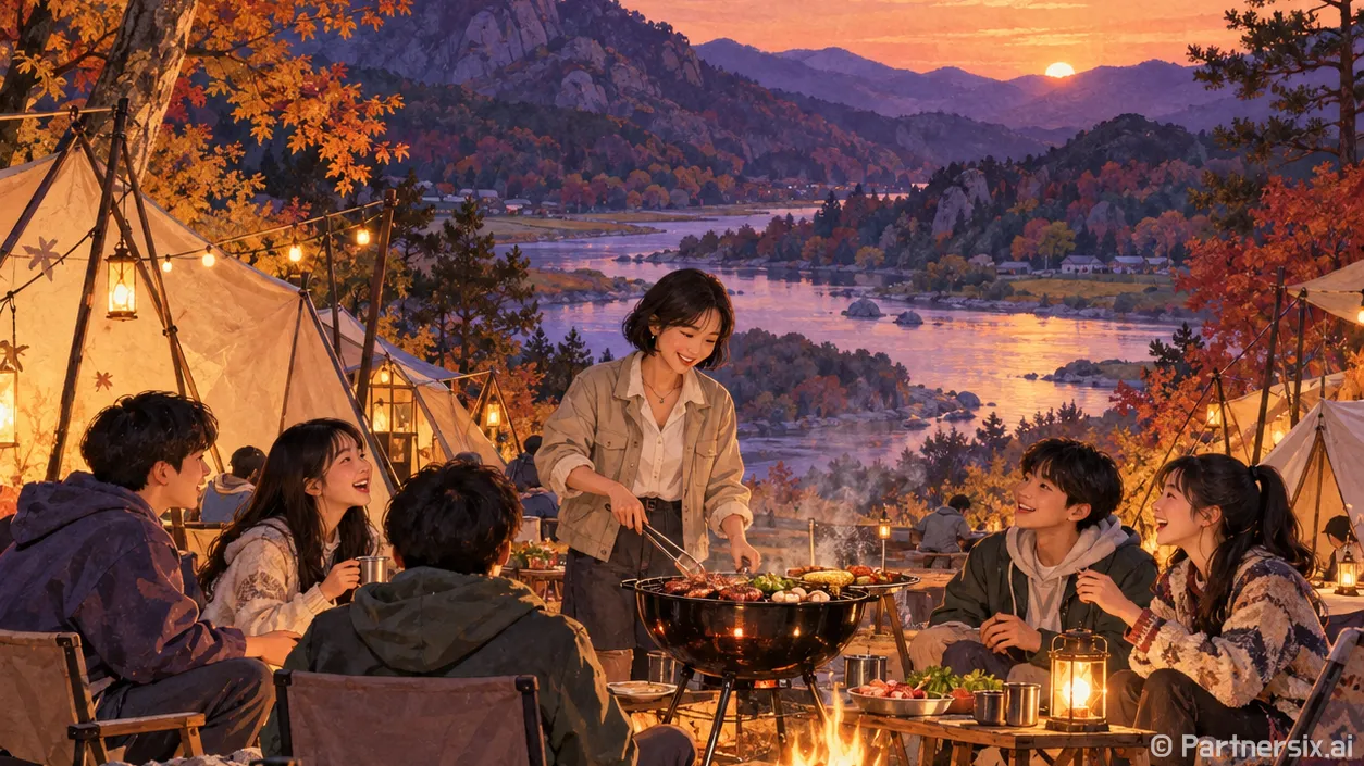 익산 청소년 가을캠핑