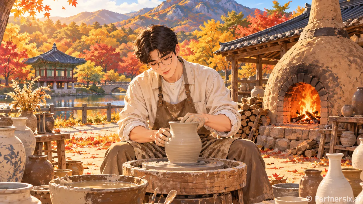 불꽃 속 깨어나는 고대 토기